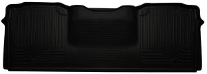 Dodge Ram 3500 Floor Mats - Rear - Husky Liners - WeatherBeater - Black - 2010
